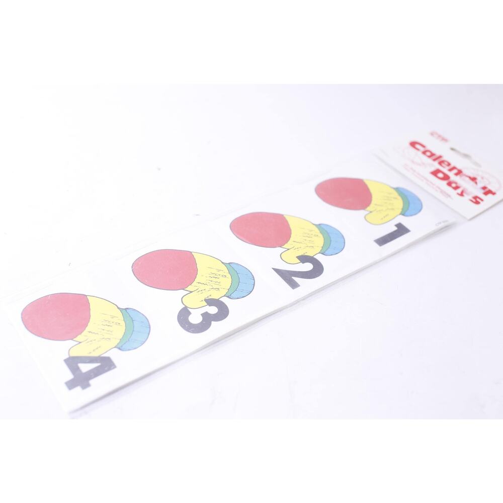 Calendar Days with Mittens, Sticker Set, Winter, Planner, Date Covers, ~